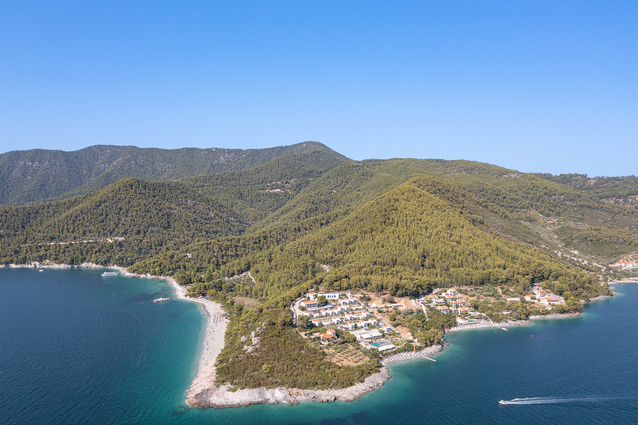 Milia Beach, Skópelos